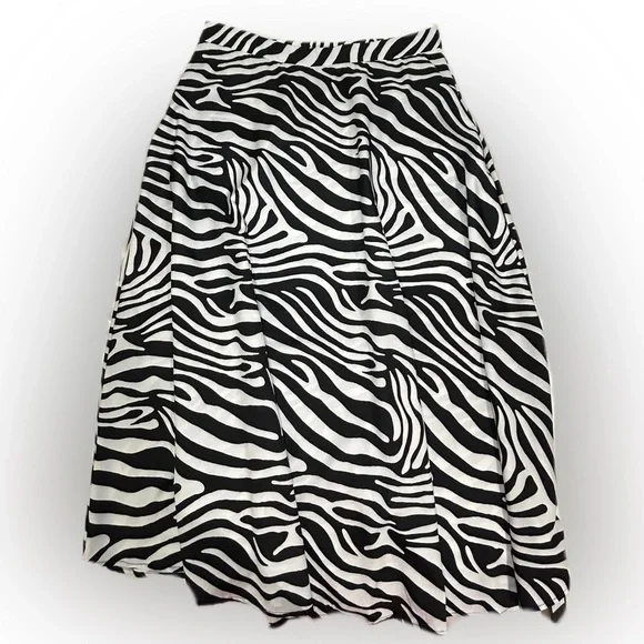Zebra Print Women's Skirt - Picture 1 of 3